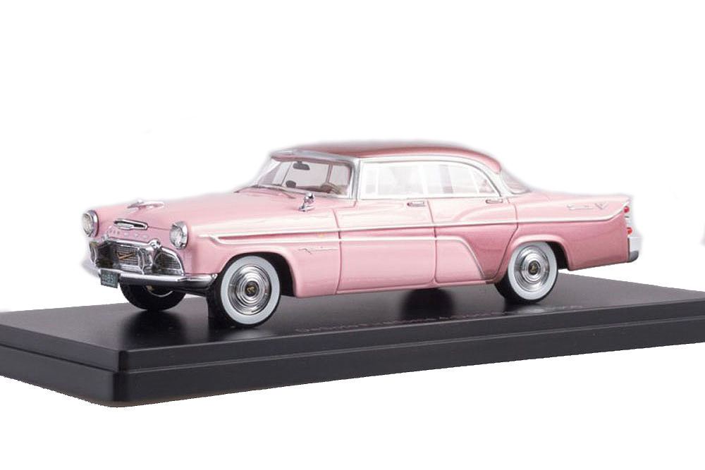 DESOTO FIREDOME 4-DOOR SEVILLE 1956 ROSE/DARK ROSE METALLIC / DESOTO FIREDOME 4-ДВЕРНАЯ СЕВИЛЬЯ 1956 РОЗА/ТЕМНО-РОЗОВЫЙ МЕТАЛЛИК