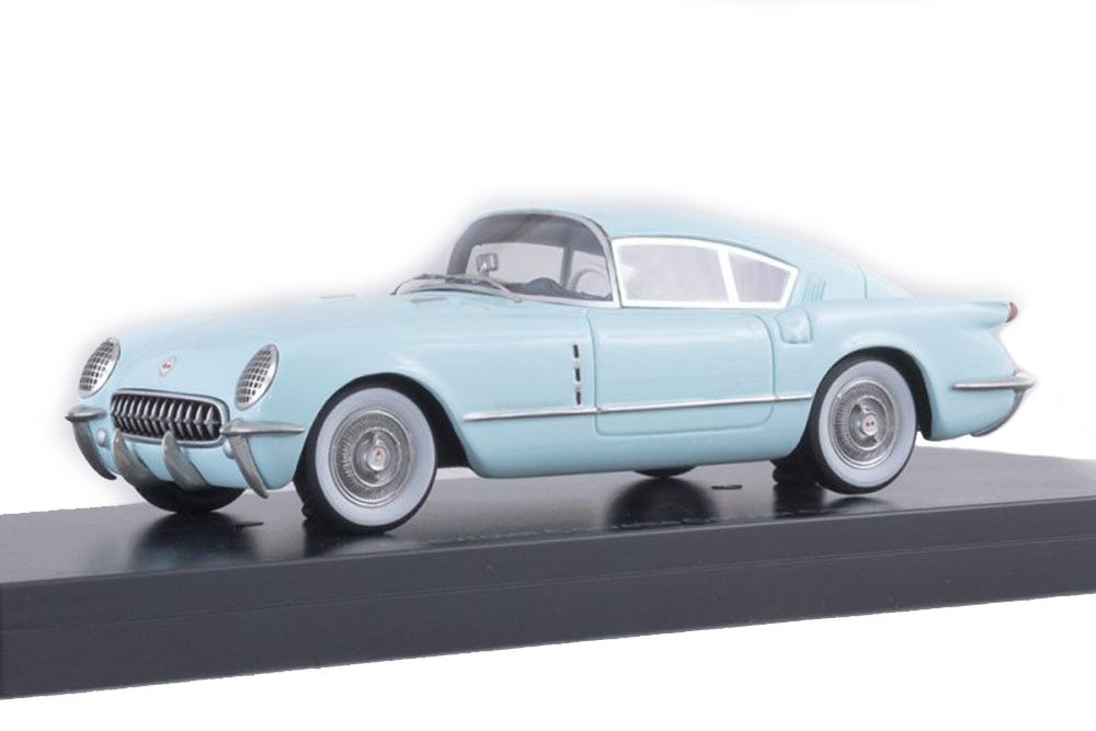 CHEVROLET CORVETTE CORVAIR CONCEPT 1954 LIGHT BLUE