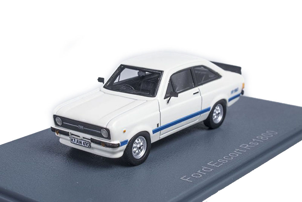 FORD ESCORT MKII RS1800 WHITE (ДЛИНА МОДЕЛИ 3-5 СМ)