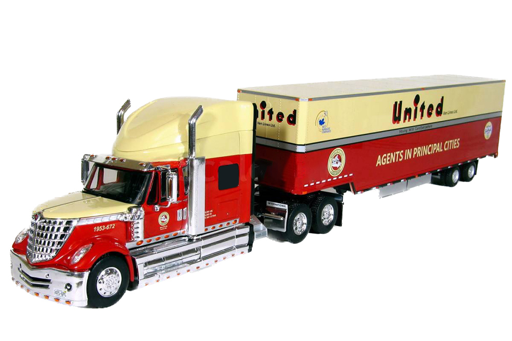 INTERNATIONAL LONESTAR TRUCK 2010 RED/BEIGE / ИНТЕРНЕШНЛ ЛОНСТАР