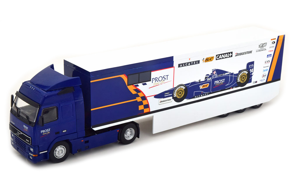 VOLVO FH12 PROST F1 TEAM TRUCK BLUE/WHITE / ВОЛЬВО ФХ12