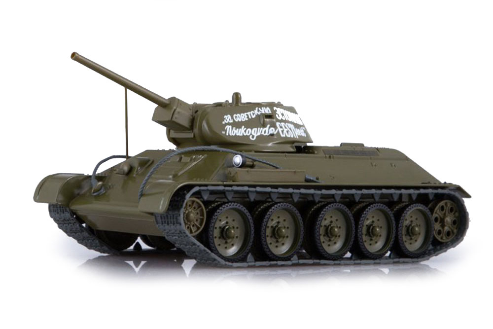 Soviet tank T 34-76 1942 MODIMIO Collections №10 1:43 