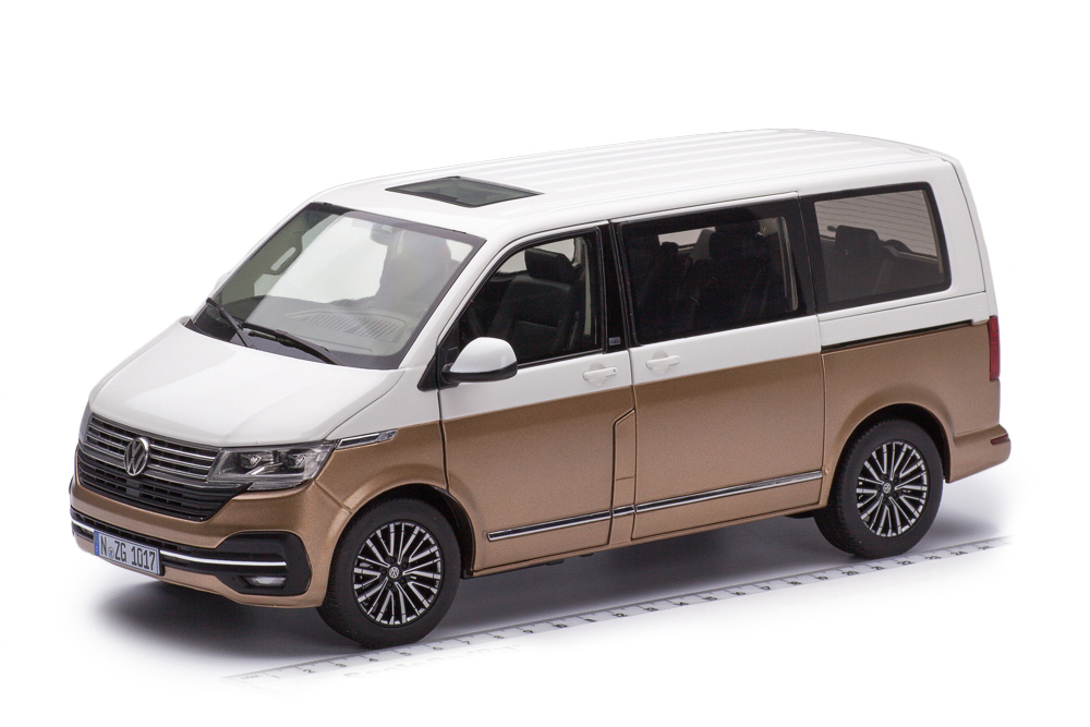 VW VOLKSWAGEN MULTIVAN T6.1 GENERATION SIX БЕЛЫЙ С БРОНЗОВЫМ