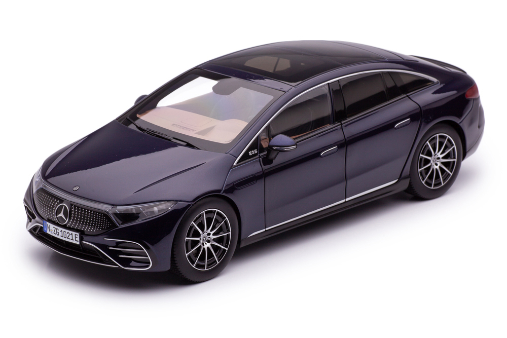 MERCEDES-BENZ EQS V297 2021 ТЕМНО-СИНИЙ