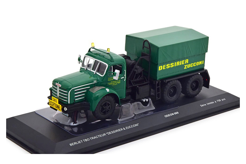 BERLIET TBO DESSIRIER & ZUCCONI ЗЕЛЕНЫЙ С ЖЕЛТЫМ