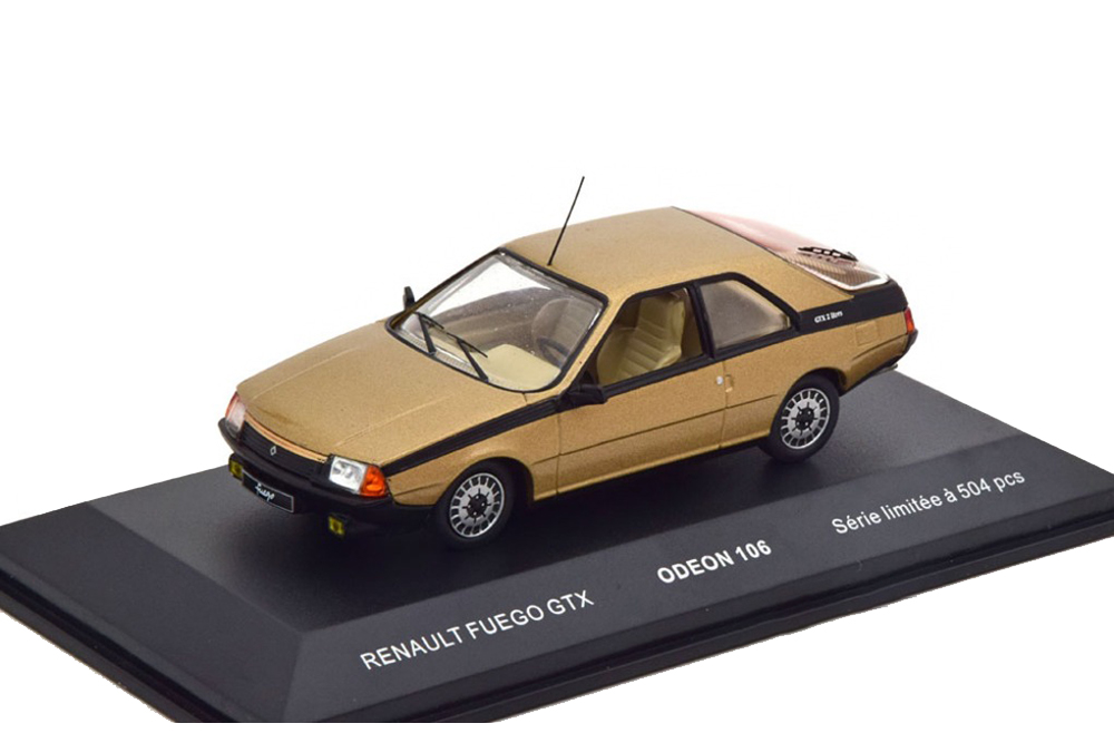 RENAULT FUEGO GTX 1985 ЗОЛОТИСТЫЙ