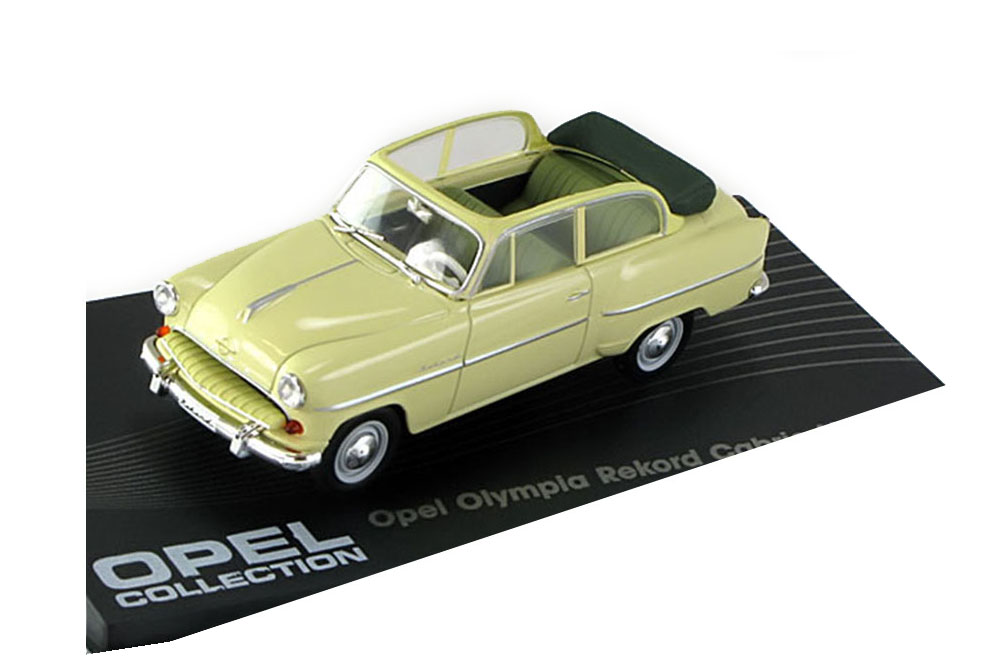 OPEL OLYMPIA REKORD CABRIO LIMOUSINE 1954-1956 CREME