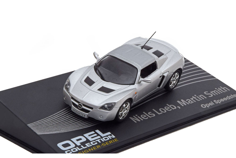 OPEL SPEEDSTER NIELS LOEB/MARTIN SMITH 2000 SILVER
