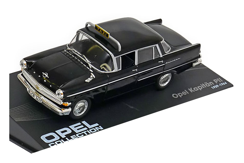OPEL KAPITAN P II TAXI 1959 BLACK