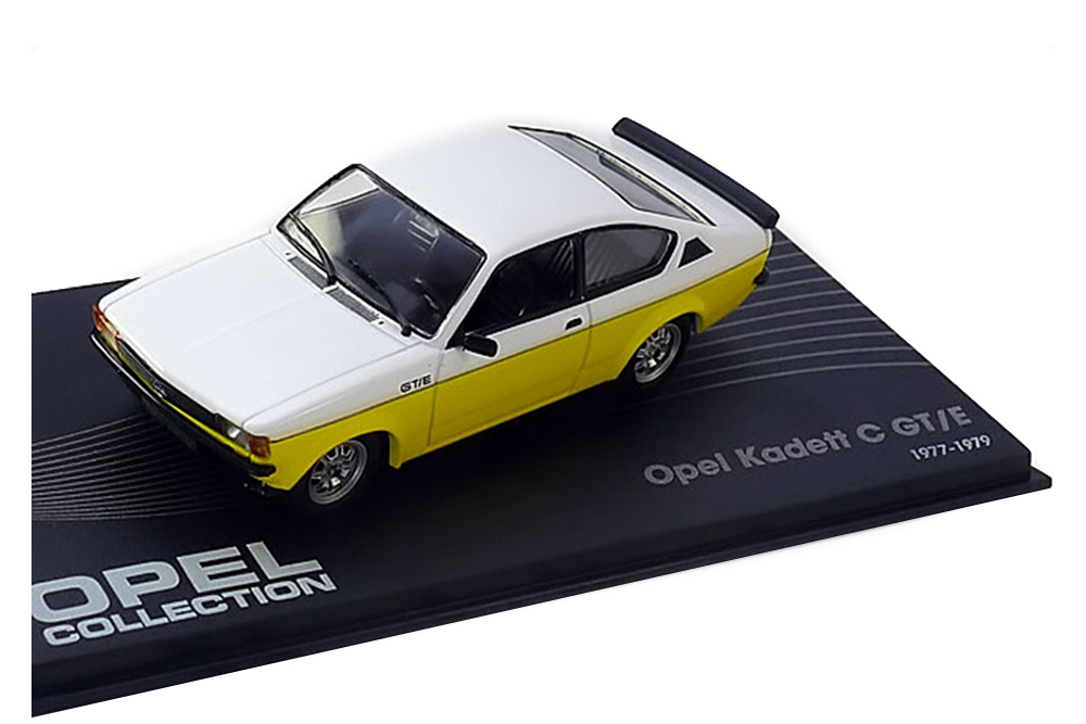 OPEL KADETT C GT E 1977-1979 WHITE YELLOW