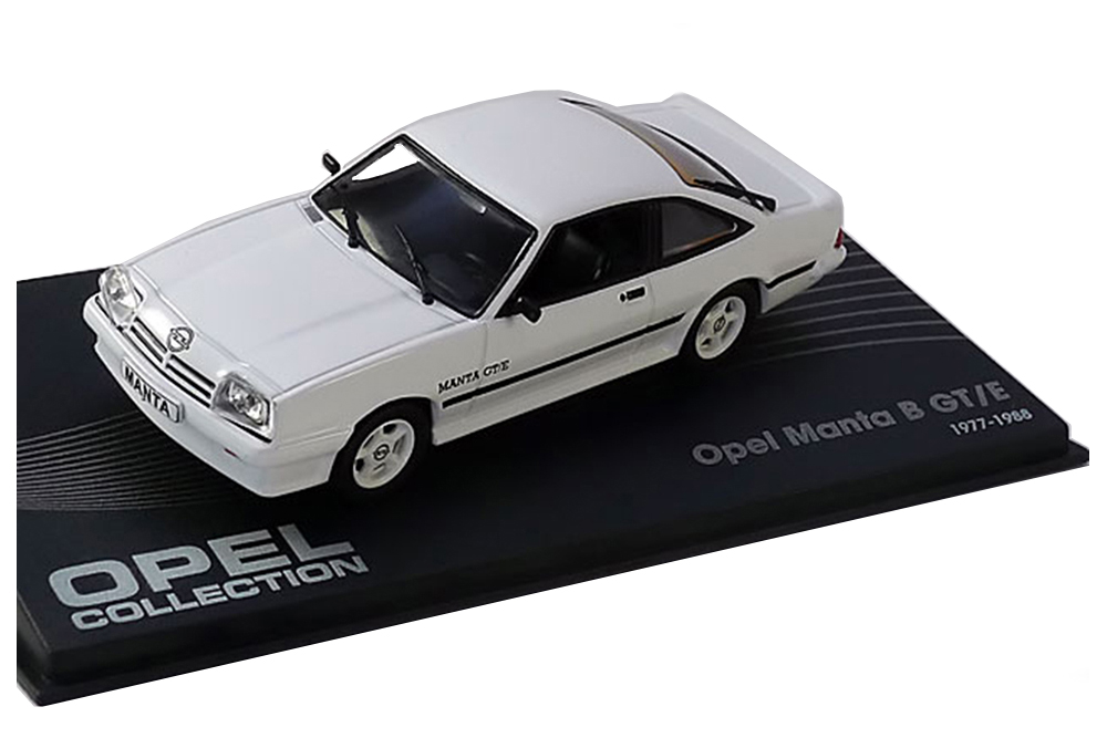 OPEL MANTA B GT E 1977-1988 WHITE