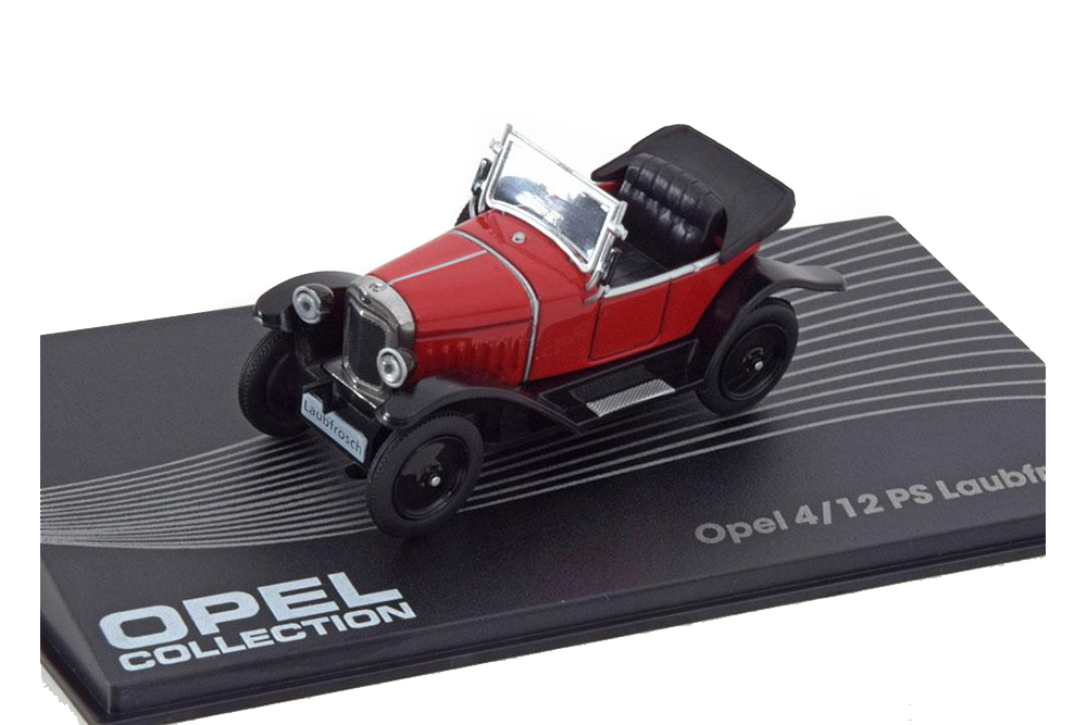 OPEL 4/12 PS LAUBFROSCH 1924-1926 RED BLACK