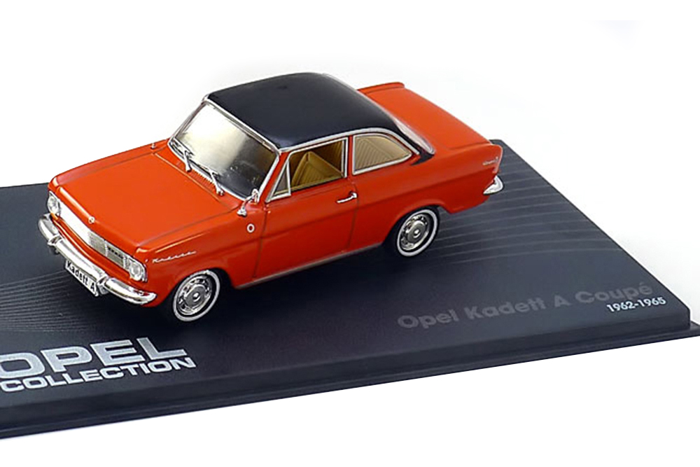 OPEL KADETT A COUPE 1962-1965 LIGHTRED BLACK