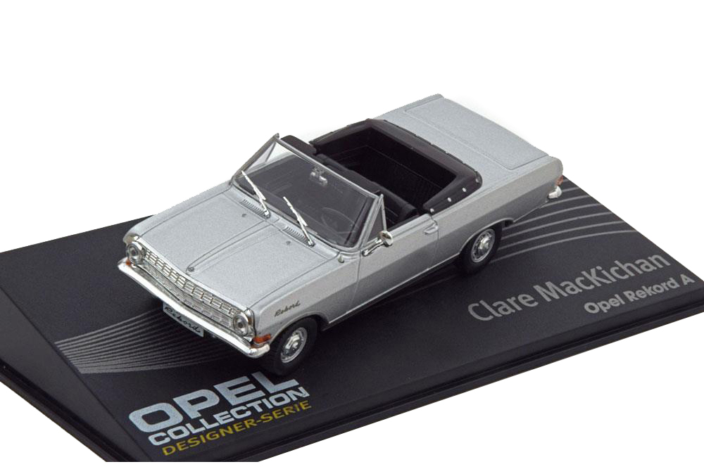 OPEL REKORD A CABRIO CLARE MACKICHAN SILVER