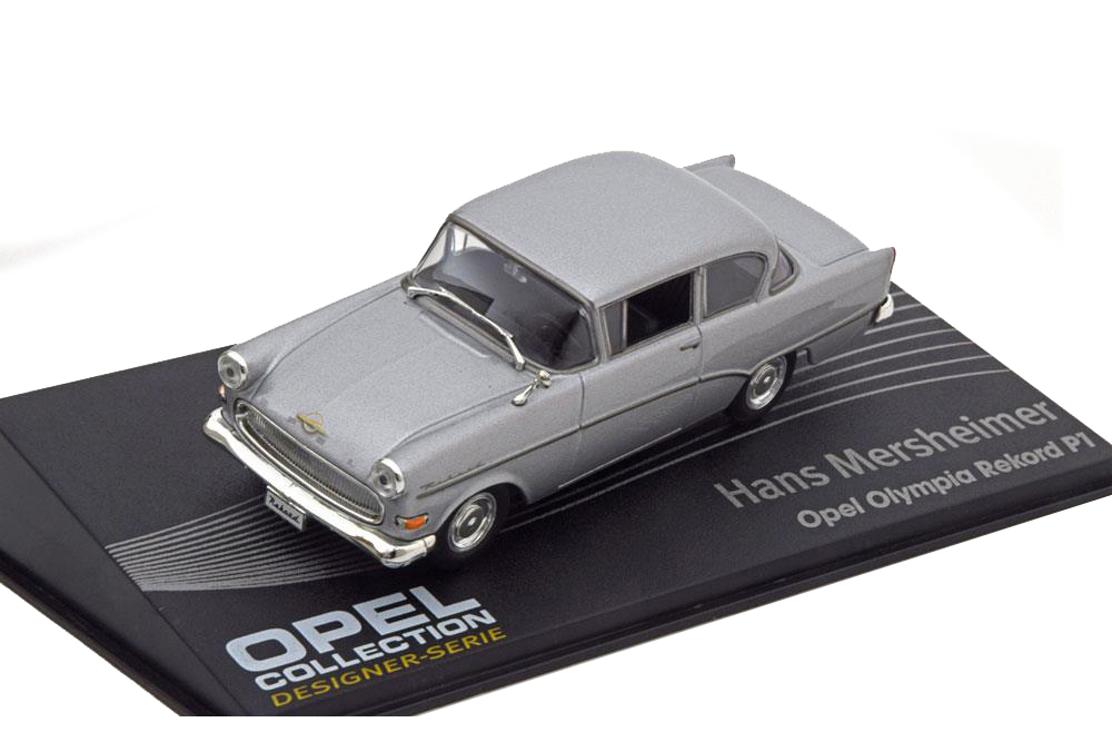 OPEL OLYMPIA REKORD P1 HANS MERSHEIMER SILVER
