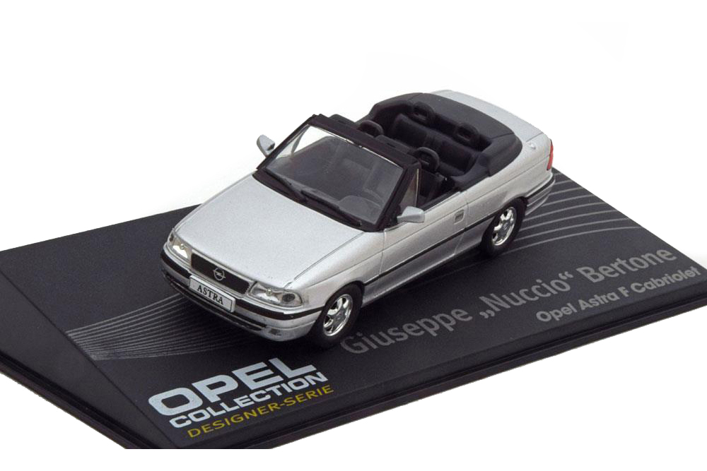 OPEL ASTRA F CABRIO GIUSEPPE BERTONE SILVER