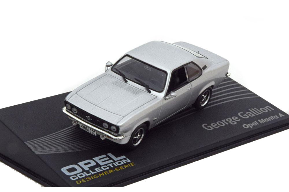OPEL MANTA A GEORGE GALLION SILVER