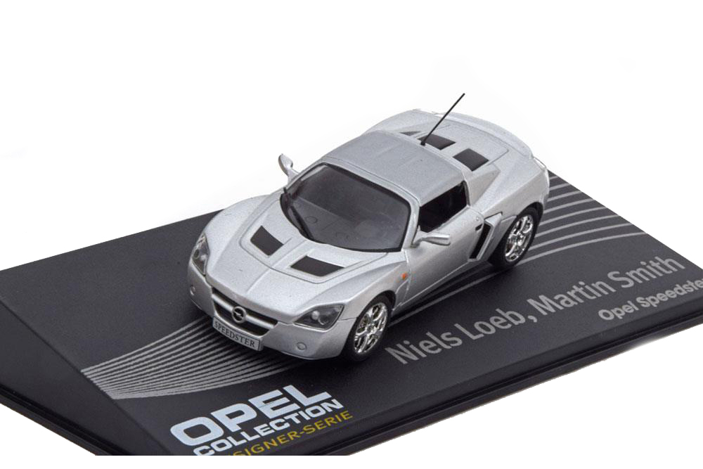 OPEL SPEEDSTER NIELS LOEB MARTIN SMITH SILVER
