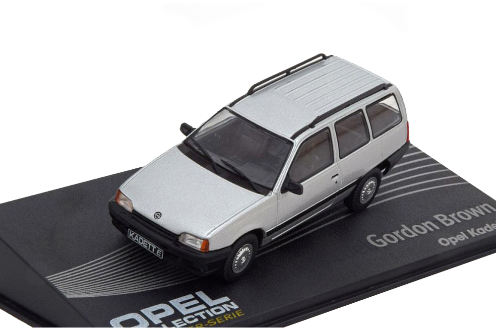 OPEL KADETT E CARAVAN GORDON BROWN SILVER