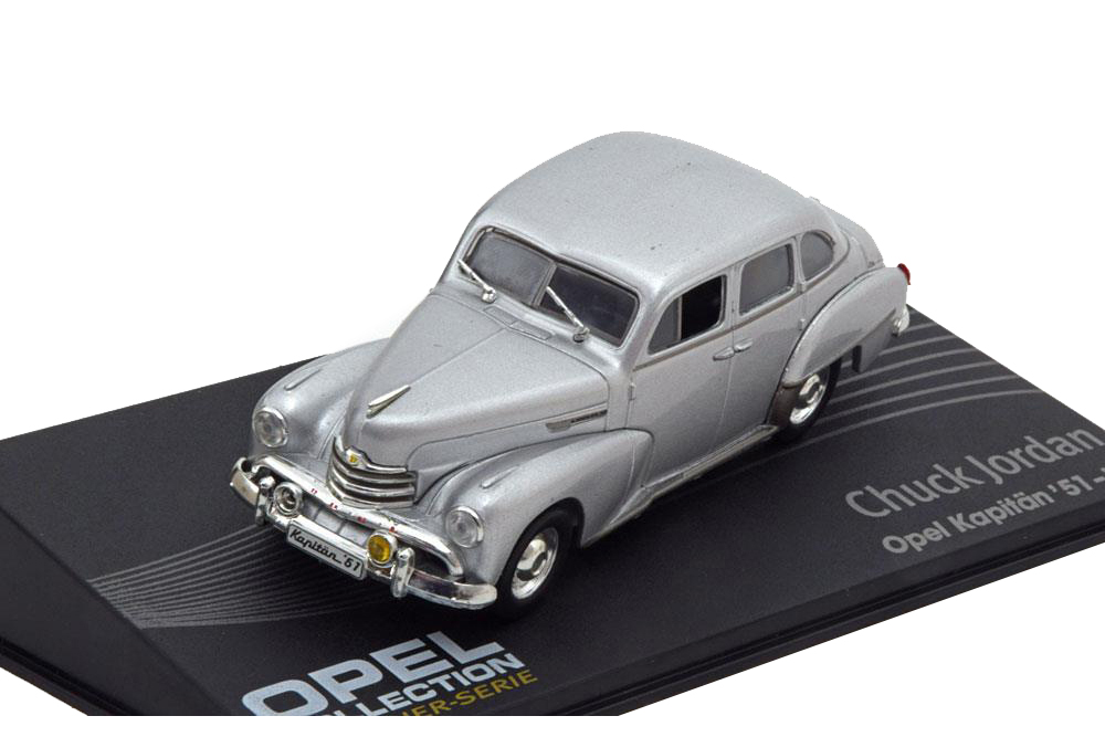 OPEL KAPITÄN CHUCK JORDAN 1951-1953 SILVER