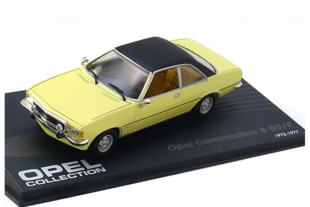 OPEL COMMODORE B GS/E 1972-1977 LIGHTYELLOW BLACK