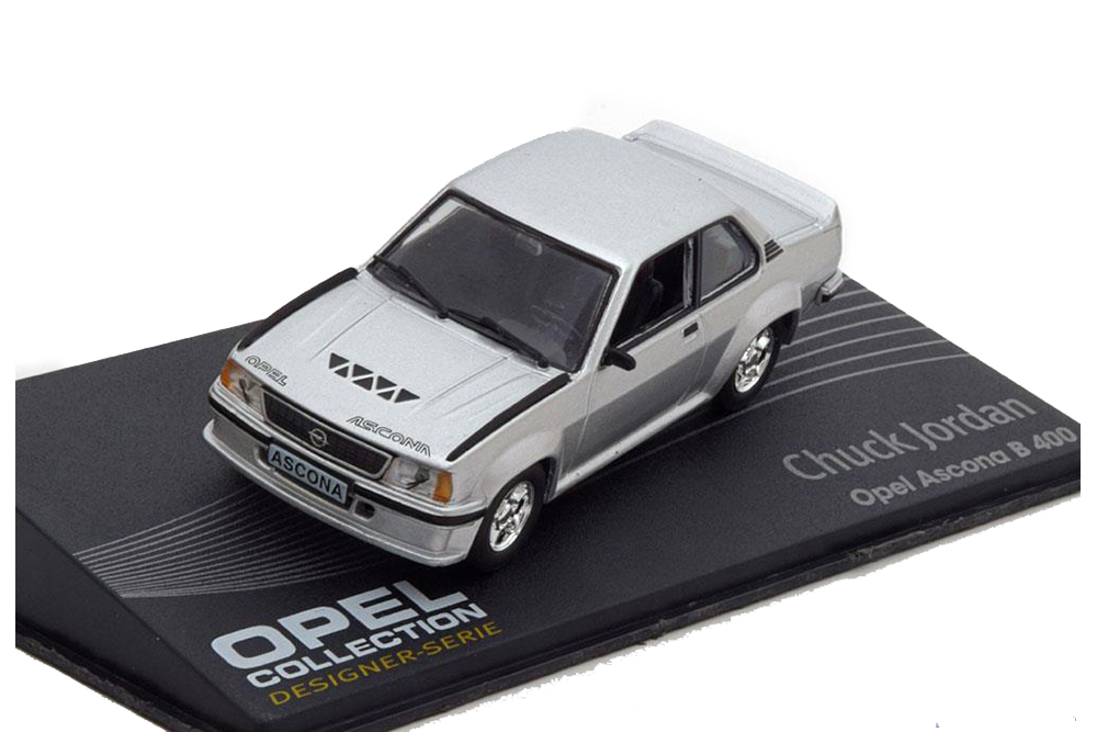 OPEL ASCONA B 400 CHUCK JORDAN SILVER