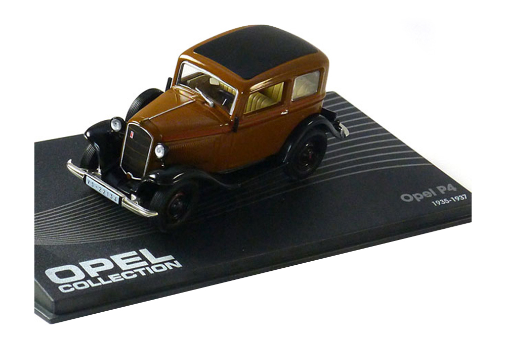 OPEL P4 1935-1937 BROWN BLACK