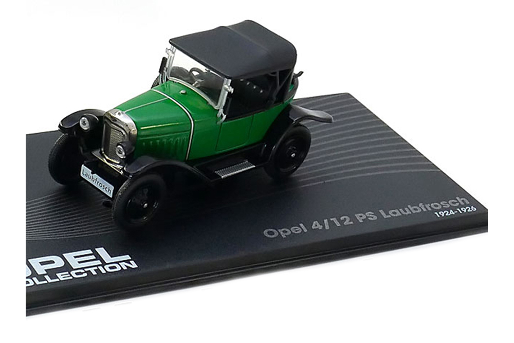 OPEL 4/12 PS LAUBFROSCH 1924-1926 GREEN BLACK
