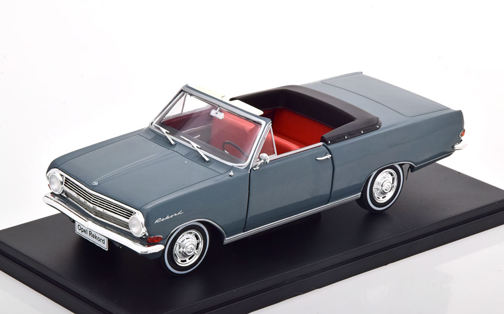 OPEL REKORD A CONVERTIBLE 1964 DARKGREY
