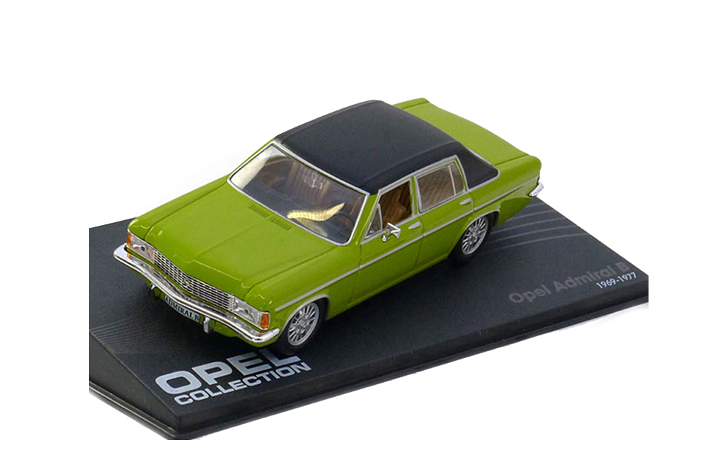 OPEL ADMIRAL B 1969-1977 GREEN BLACK