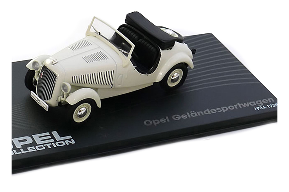 OPEL GELÄNDESPORTWAGEN 1934-1938 WHITE