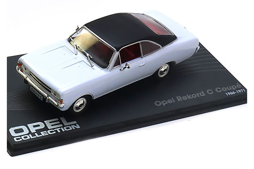 OPEL REKORD C COUPE 1966-1971 LIGHTBLUE BLACK