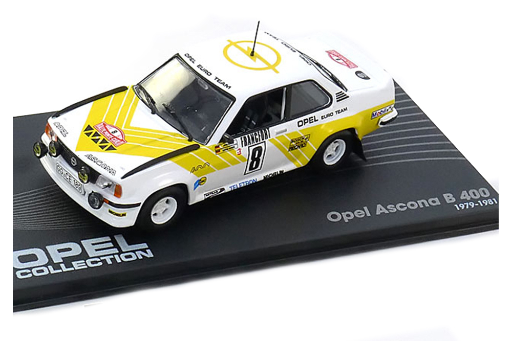 OPEL ASCONA B 400 NO 8 RALLY MONTE CARLO 1980