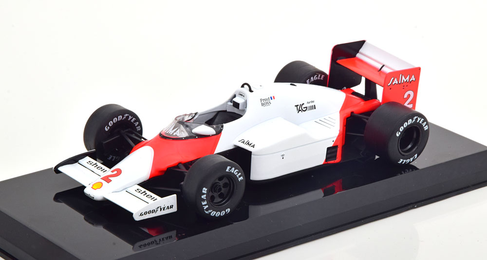 MCLAREN MP4/2B WORLD CHAMPION 1985 ALAIN PROST / МАКЛАРЕН ЧЕМПИОН МИРА АЛАН ПРОСТ
