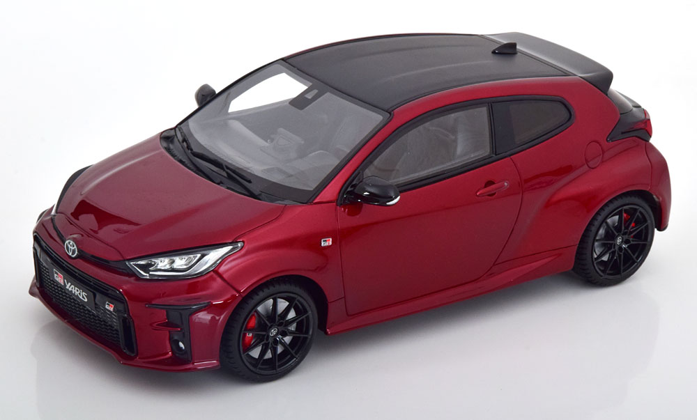 TOYOTA YARIS GR 2021 REDMETALLIC FLATBLACK
