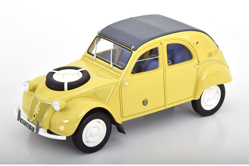 CITROEN 2CV 4X4 SAHARA 1964 CREME GREY