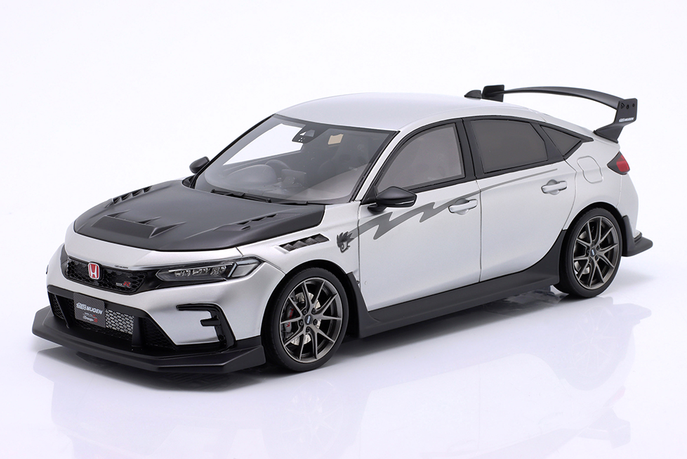 HONDA CIVIC TYPE R MUGEN GR. B YEAR 2024 DULL SILVER OTTOMOBILE / ХОНДА КИВИК ТЙПЕ МУГЕН ГР ДУЛЛ СЕРЕБРИСТЫЙ ОТТОМОБИЛЕ