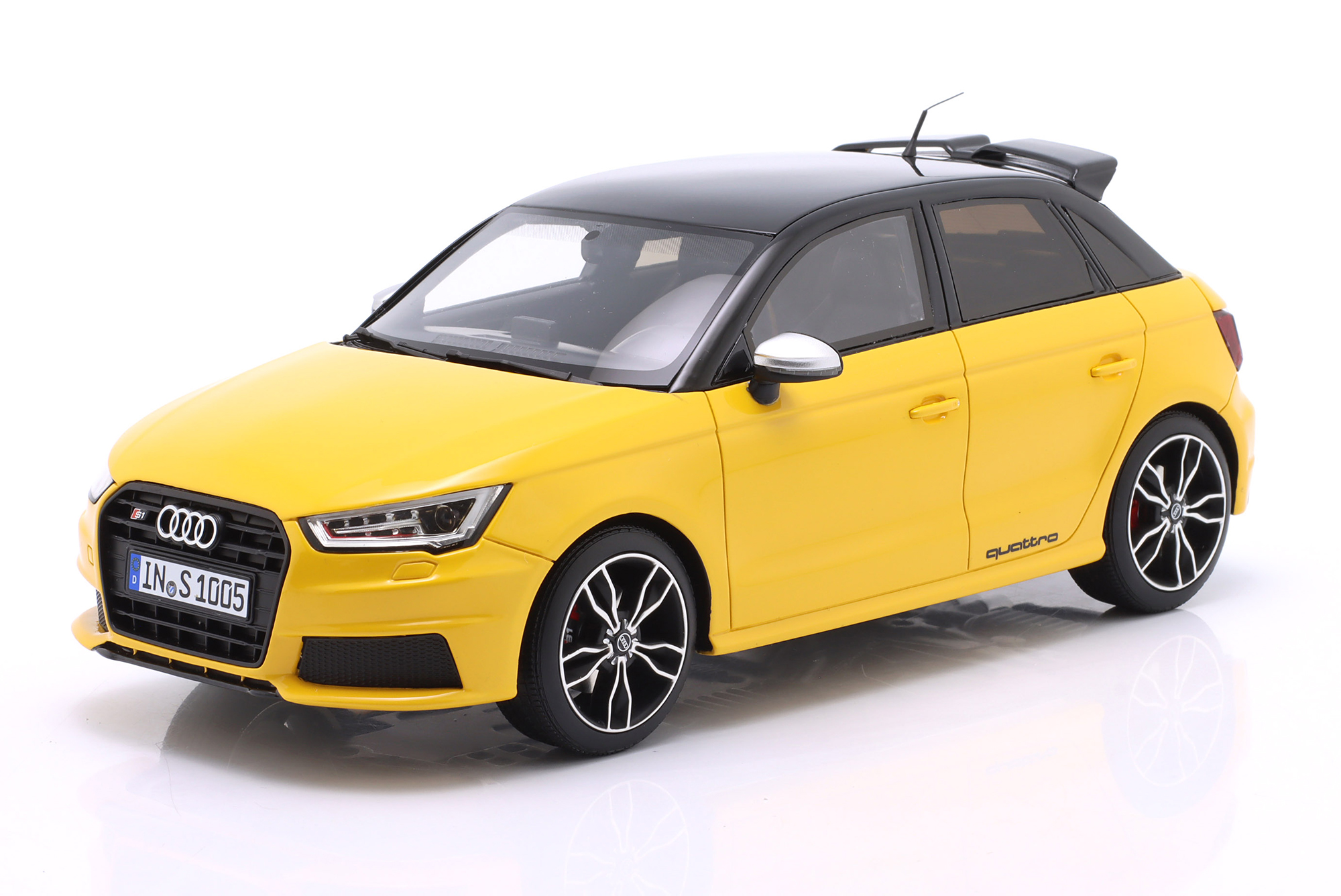 AUDI S1 SPORTBACK YEAR 2015 YELLOW / АУДИ S1 СПОРТБЭК ЖЕЛТЫЙ