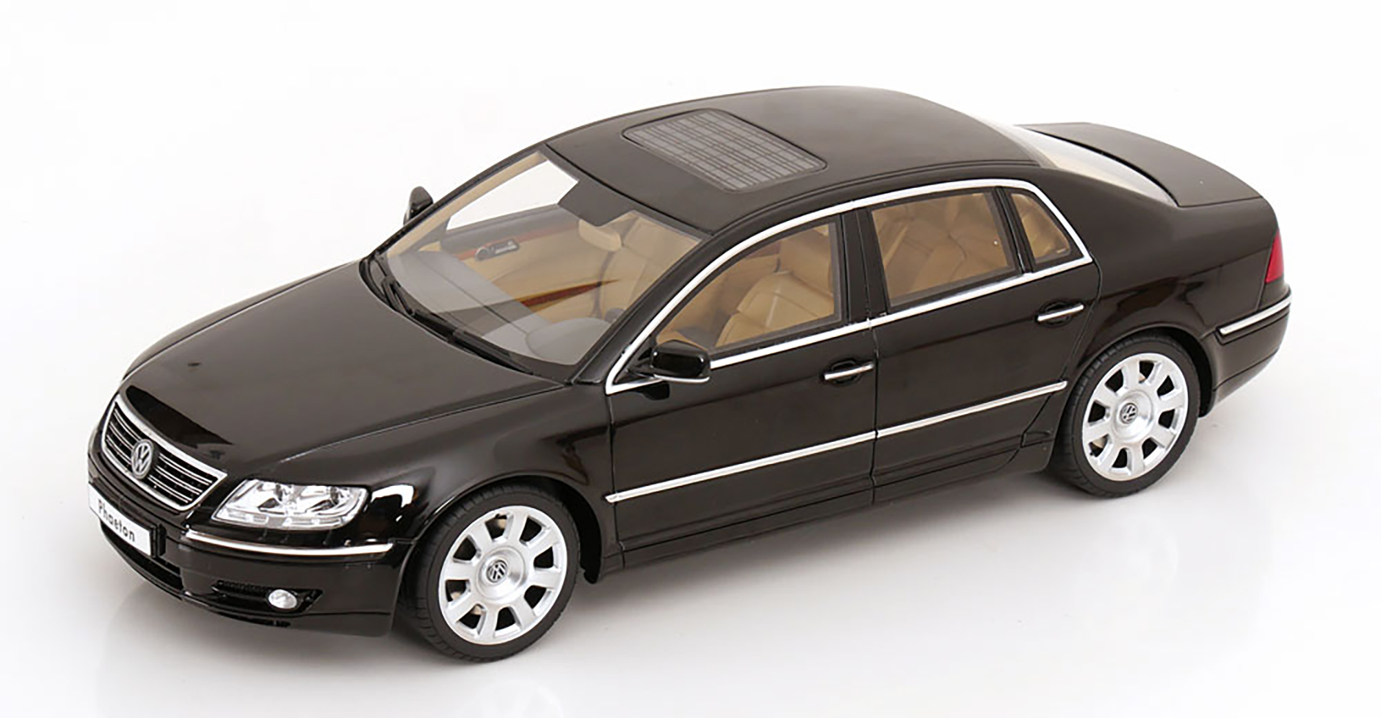 VW PHAETON 6.0 W12 2005 BLACK LIMITED EDITION 2000 PCS. / ФОЛЬКСВАГЕН ФАЕТОН 6 W12 ЧЕРНЫЙ ЛИМИТИРОВАННАЯ СЕРИЯ ШТ