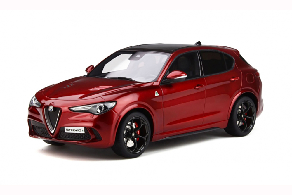 ALFA ROMEO STELVIO QUADRIFOGLIO 2017 DARK RED METALLIC