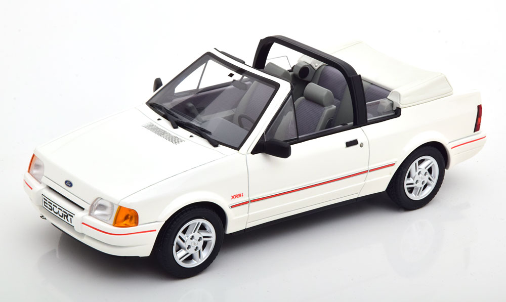 FORD ESCORT MK4 XR3I CONVERTIBLE 1986 WHITE