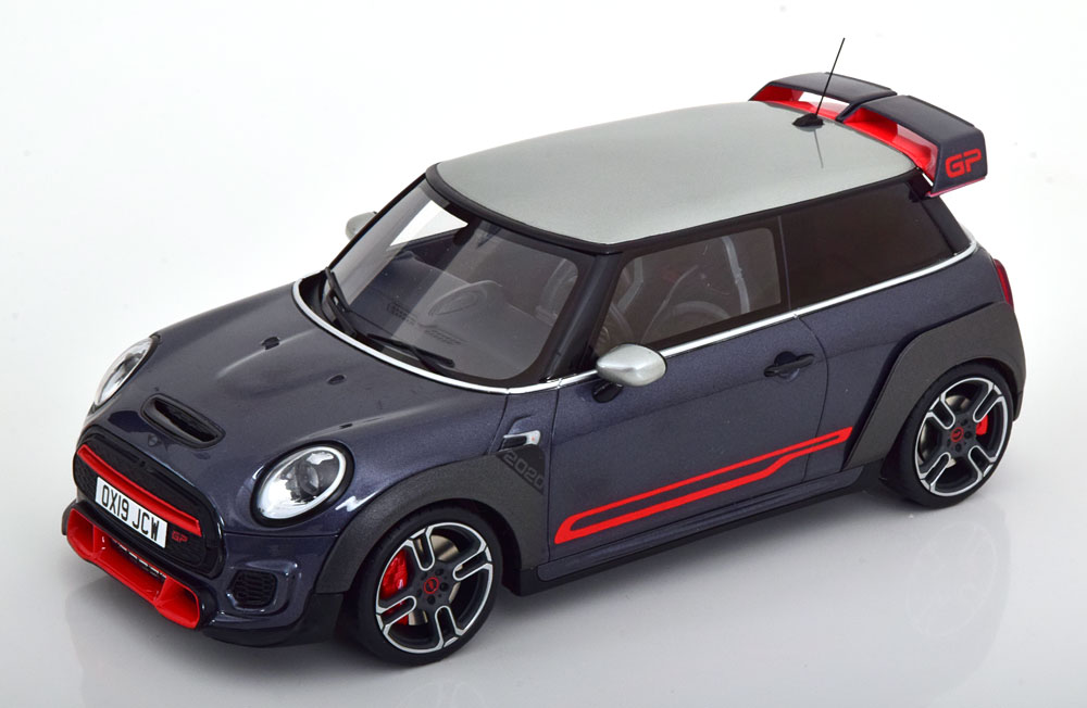 MINI COOPER JOHN WORKS GT 2020 GREYMETALLIC SILVER RED