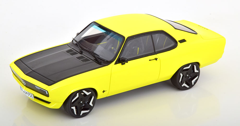 OPEL MANTA GSE ELEKTROMOD 2021 YELLOW BLACK