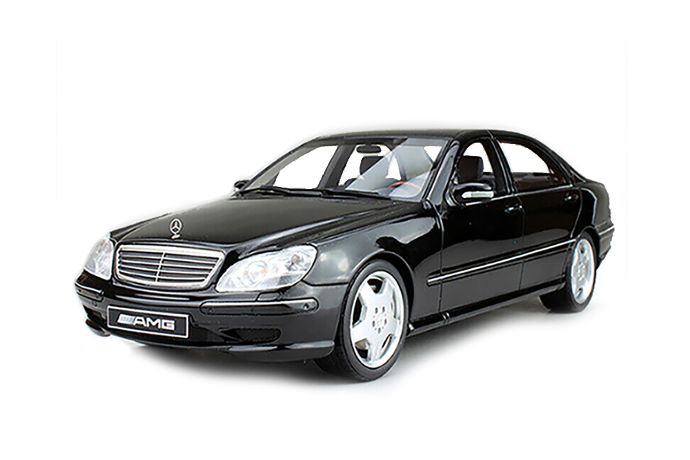 MERCEDES W220 S-CLASS S55 AMG 2000 BLACK LIMITED EDITION 500 PCS.