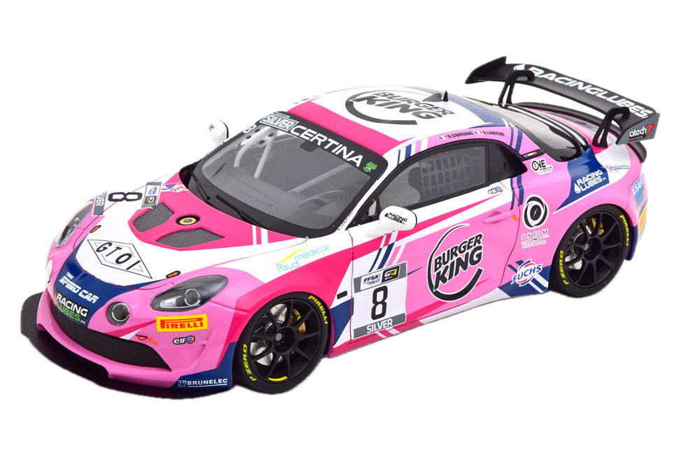 RENAULT ALPINE A110 GT4 NO 8 TEAM SPEED CAR 2020