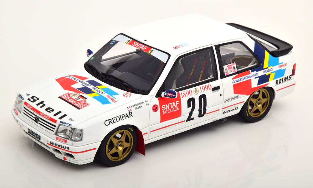 PEUGEOT 309 GTI NO 20 RALLY MONTE CARLO 1990