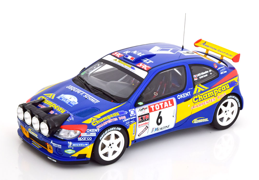 RENAULT MEGANE MAXI NO 6 RALLY MONT BLANC 2000