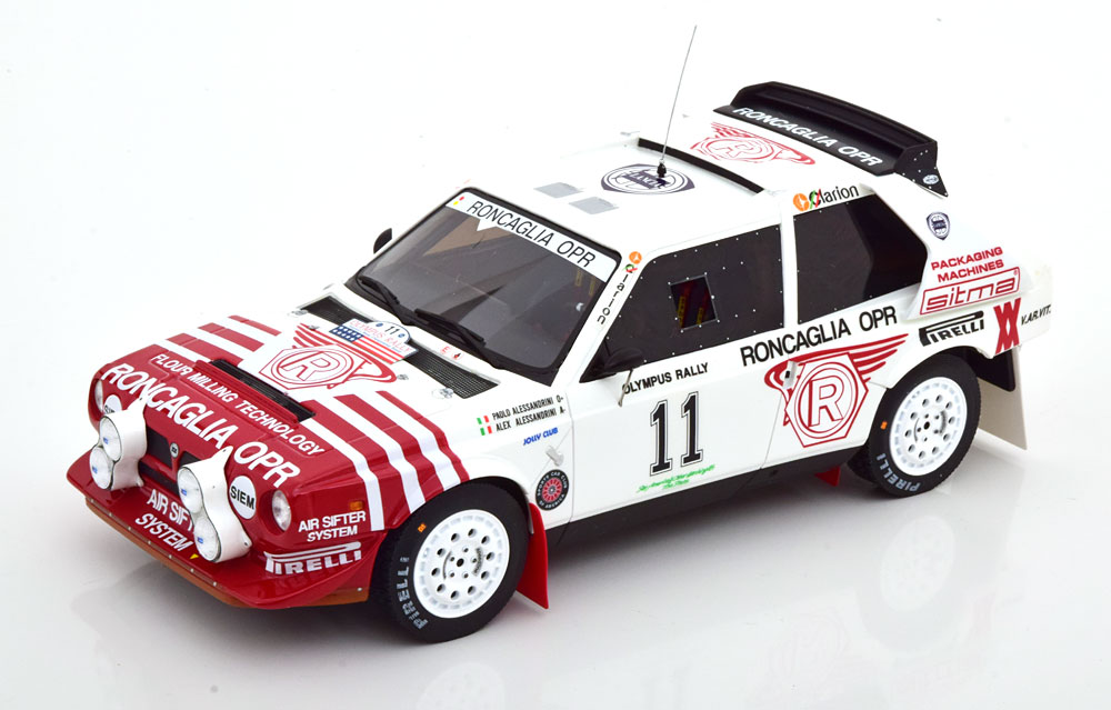 LANCIA DELTA S4 GR.B NO 11 OLYMPUS RALLY 1986