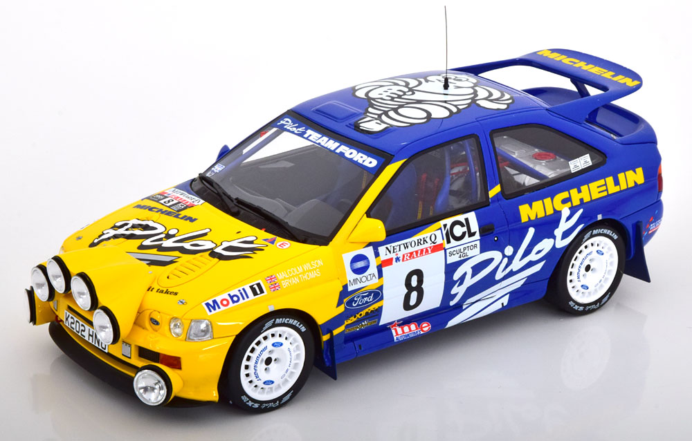 FORD ESCORT COSWORTH NO 8 RAC RALLY 1993