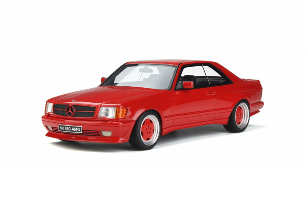 MERCEDES W126 560 SEC  WIDEBODY YEAR 1986 RED / МЕРСЕДЕС С560 ВАЙДБОДИ КРАСНЫЙ